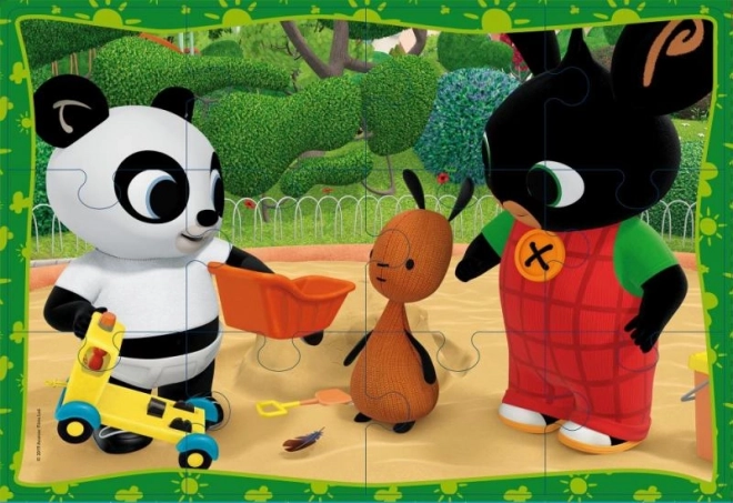Puzzle Maxi Bing 2 x 12 Teile