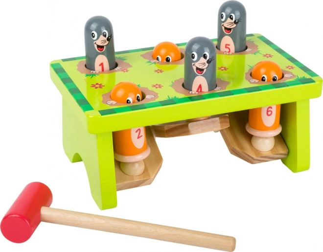 Wooden Hammer Toy Catch-A-Mole