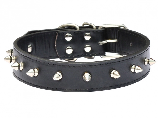 Stijlvolle hondenhalsband met studs