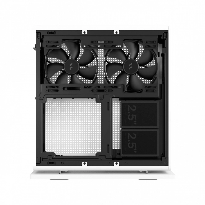 Boîtier PC blanc Ridge mITX PCIE 4.0