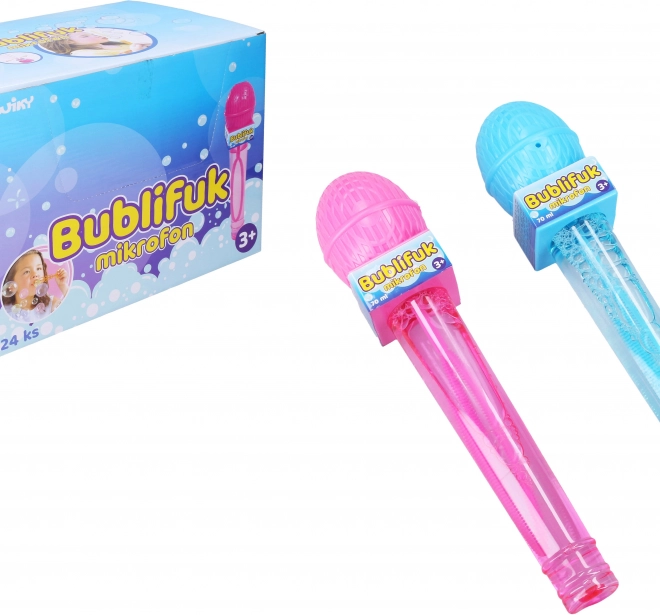 Bubble Blower in the Shape of a Microphone 70 ml