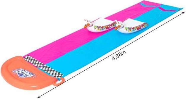 Double racing slide 4.88 m