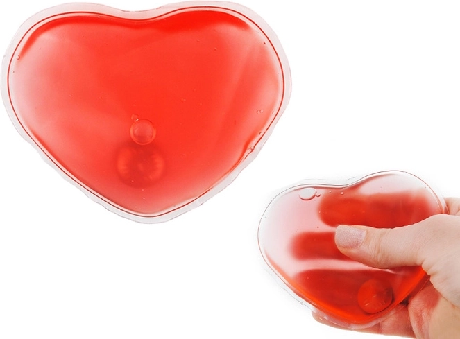 Reusable Gel Hand Warmer Pad in Heart Shape Malatec