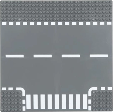 Tapis avec motif de route 25 × 25 cm
