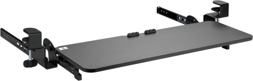 Verstellbarer Tastaturhalter unter dem Tisch