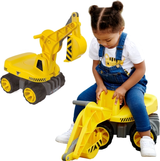 BIG Maxi Ride-on Digger Power Worker