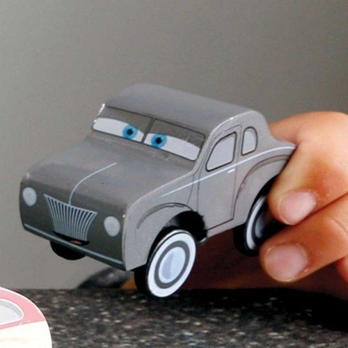 KidKraft Disney Cars – Set van 3 houten racers