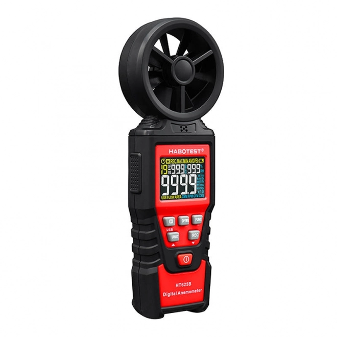 Digitale anemometer Habotest HT625B, USB