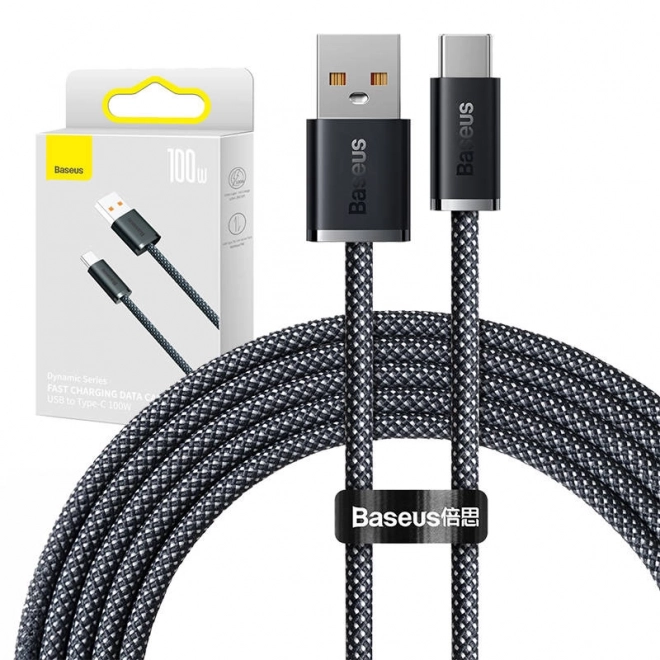 Kabel USB naar USB-C Baseus Dynamic Series 2m zwart