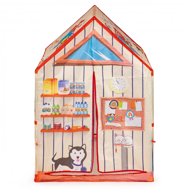 Kindertent voor dierenarts
