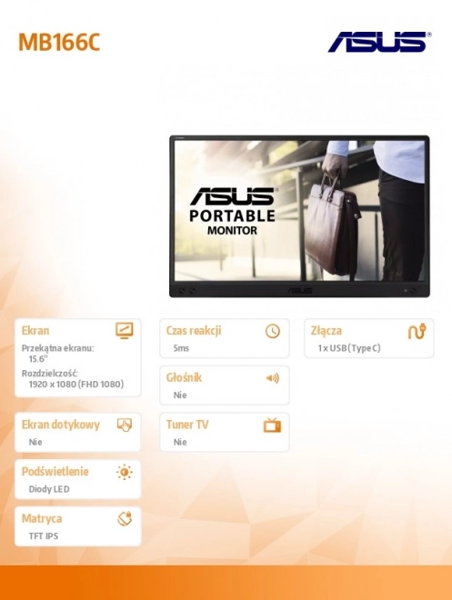 Asus ZenScreen draagbare monitor