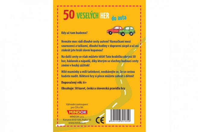 50 leuke spellen voor in de auto