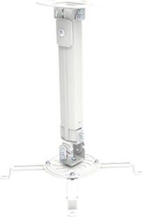 Plafondarm voor projector 38–58 cm, 13,5 kg, zilver