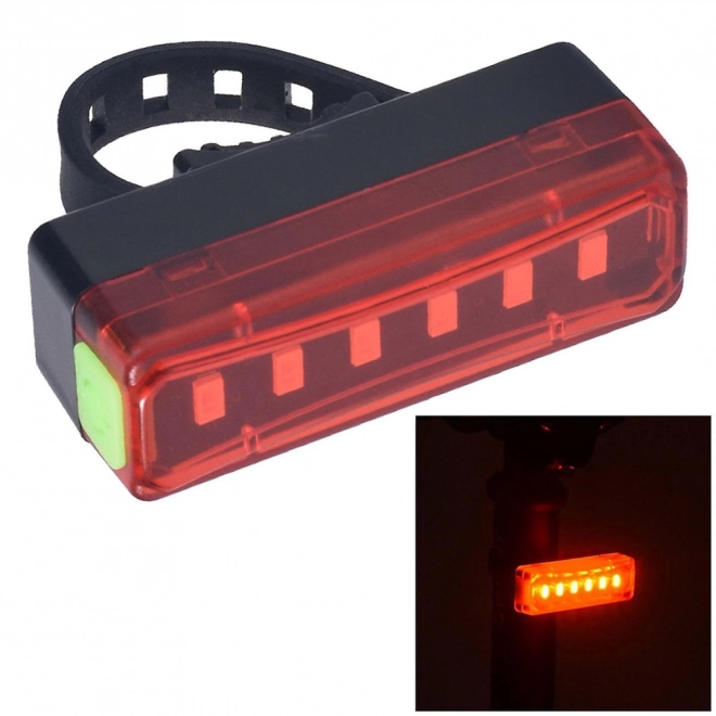 Rear LED Bicycle Light USB