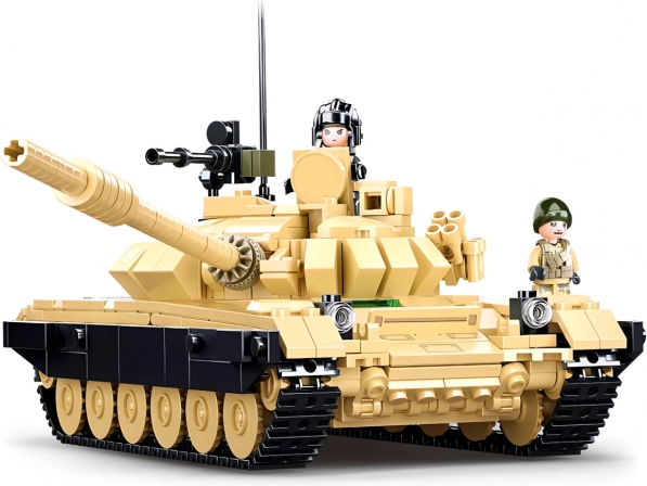 Sluban Model Bricks char de combat T‑72B3 2‑en‑1 jeu de construction