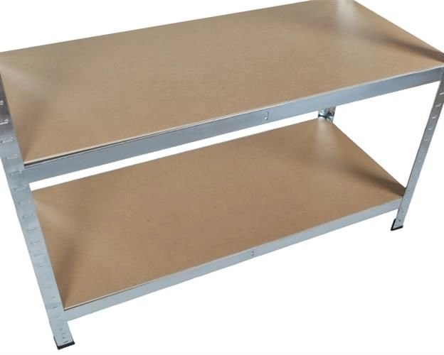 Metal Shelf with 4 Shelves 150x75x30 cm