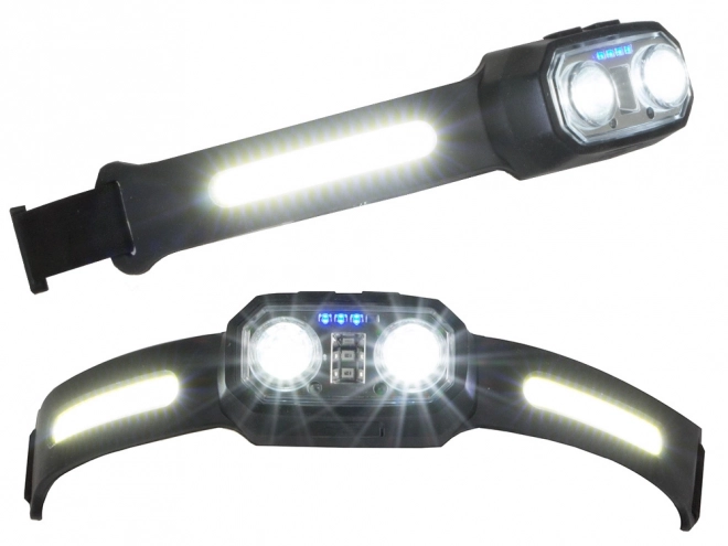 Hoofdlamp met LED-sensor