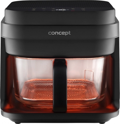 Panier en verre 5,5 l pour une visibilité parfaite