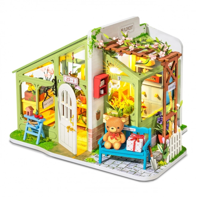 Lentebloemen - Doe-het-zelf Miniatuur Poppenhuis