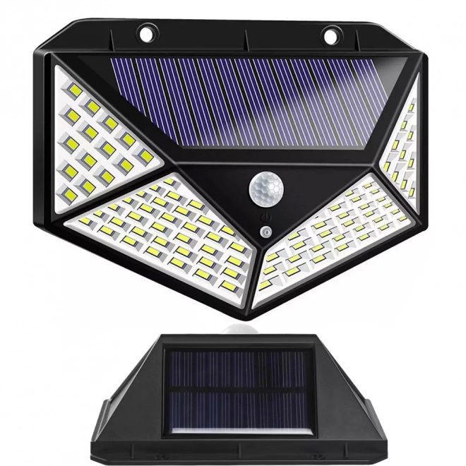 Zonne-lamp met bewegingssensor en 100 LED