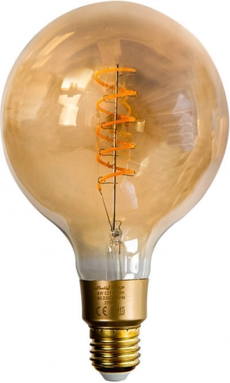 Slimme vintage lamp Shelly G125 4 W E27