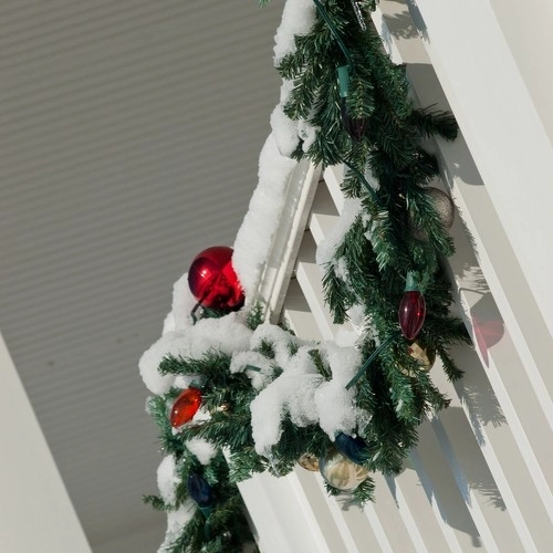 Dichte Weihnachtsgirlande Dekoration 270cm Premium Qualität