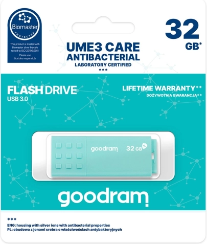 Clé USB 3.0 GOODRAM Antibacterial 32 Go