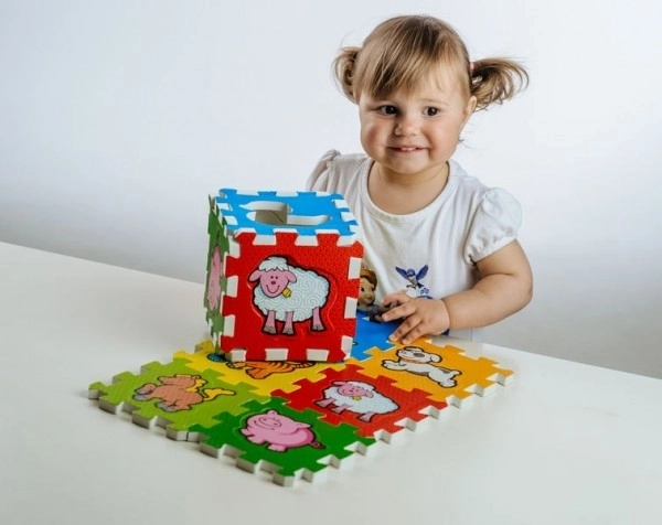 Schuimpuzzel mijn eerste dieren