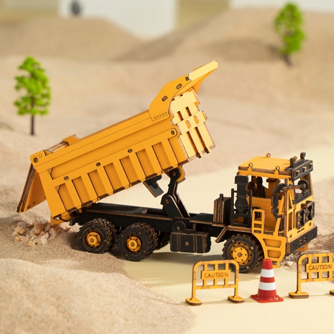 RoboTime houten 3D-puzzel - Vrachtwagen