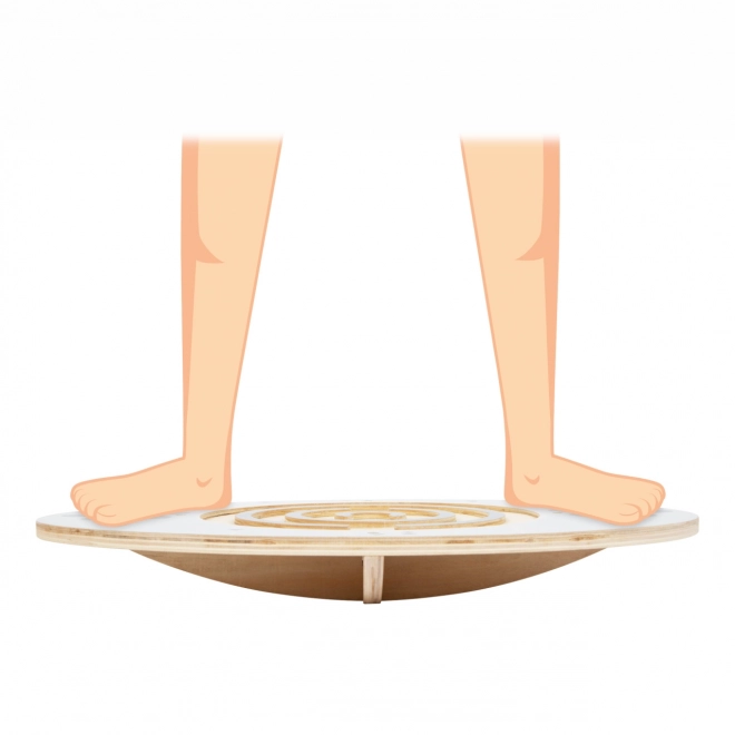 Small Foot Balanceerbord met doolhof