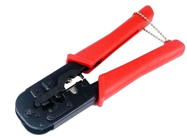 Zange für RJ45/RJ12/RJ11 Anschlüsse