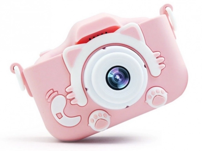 Digitale camera voor kinderen in de vorm van een katje