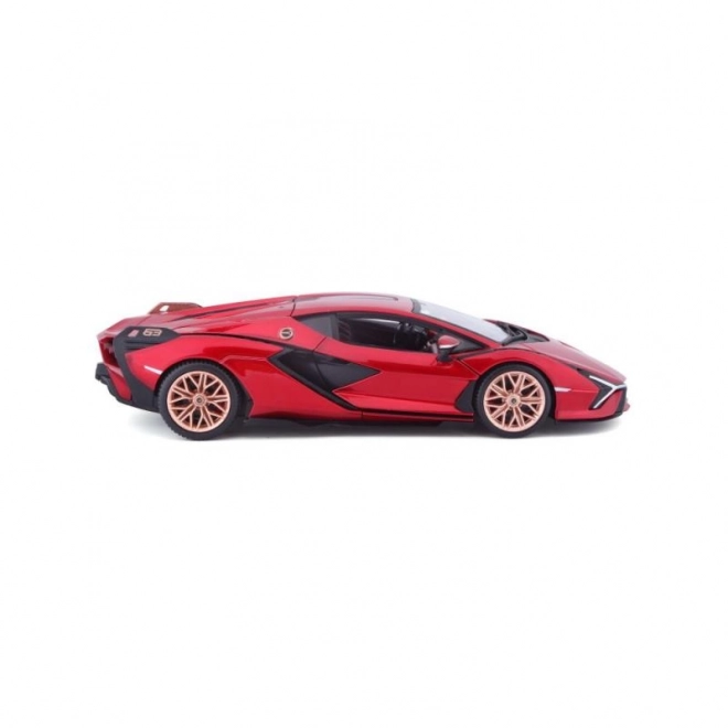 Model auto Lamborghini Sián FKP 37 1:24 rood