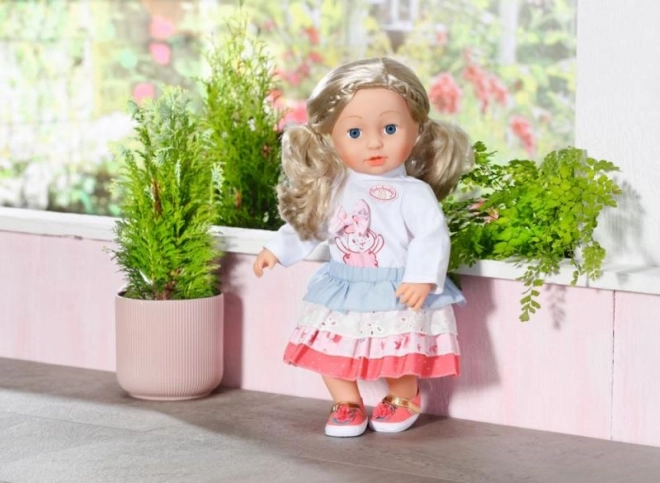 baby annabell kleding met rokje voor poppen