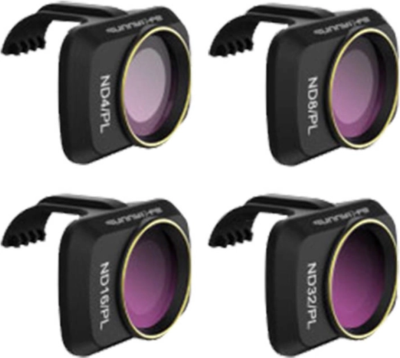 Set of 4 ND-PL 4/8/16/32 filters Sunnylife for DJI Mini 2 SE / Mini 2 (MM-FI9255)