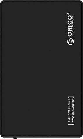 Orico externe behuizing pro 3.5" HDD/SSD, USB 3.0 5 Gbps, USB‑A naar USB‑B, zwart