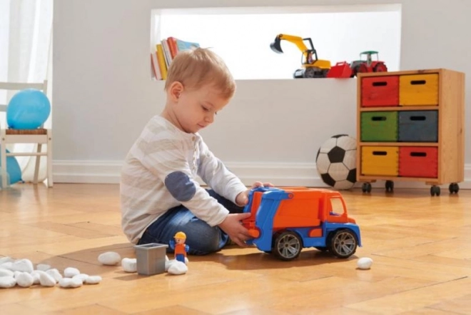 Truxx vuilniswagen in decoratieve doos