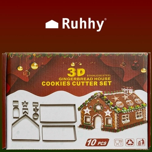Set van uitsteekvormpjes Ruhha 22905