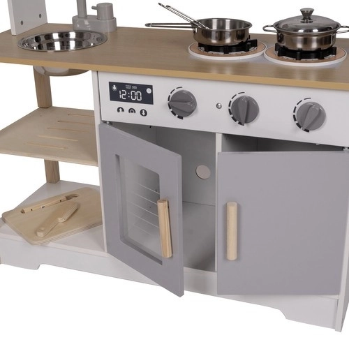 Holzküche mit Zubehör für Kinder