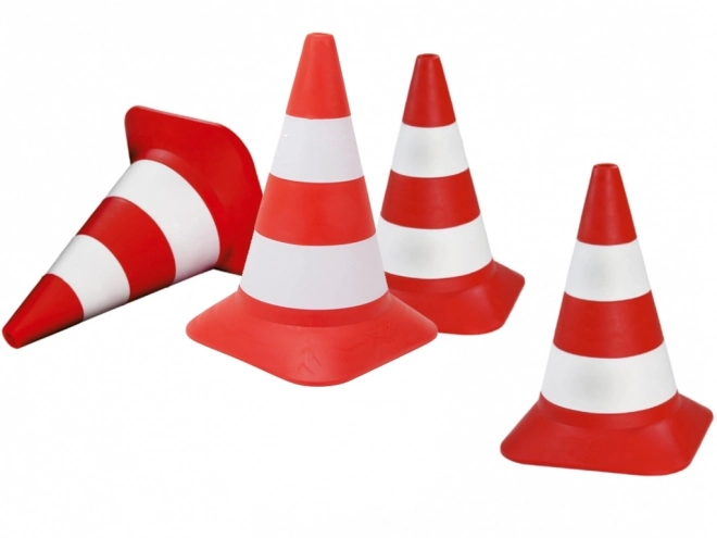 GROTE Verkeerskegels 4 stuks