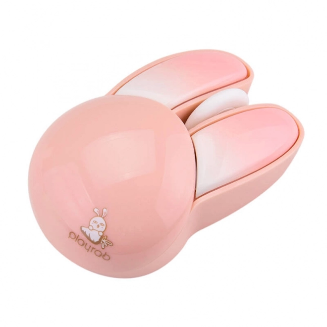 Souris sans fil MOFII Bluetooth avec motif lapin blanc-rose