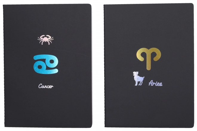 Gelijnd notitieboek Zodiac 18,5x25,5 cm