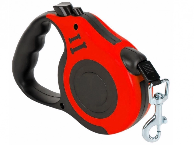 Automatische hondenriem – Rood