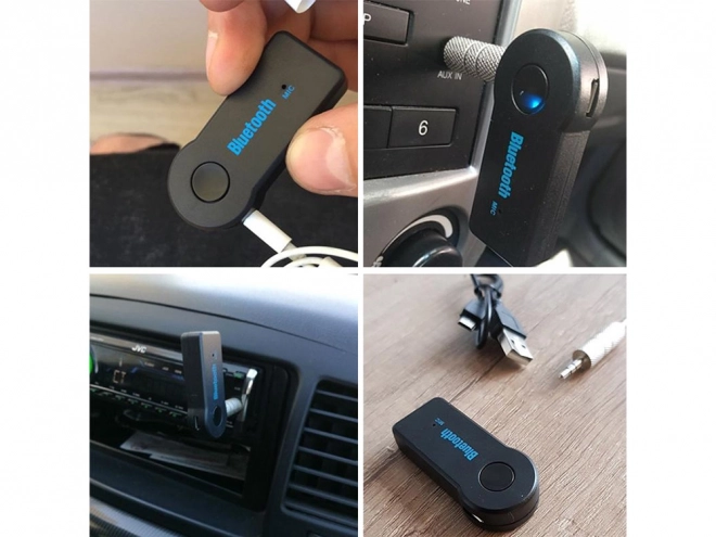 Bluetooth Audio Receiver Adapter Aux Minijack