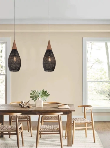 Ideal above a table or in the living room