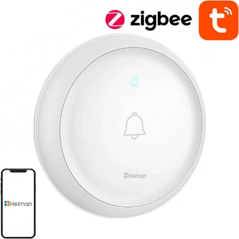 Slimme deurbel HEIMAN HS2DB met ondersteuning voor TUYA en Zigbee