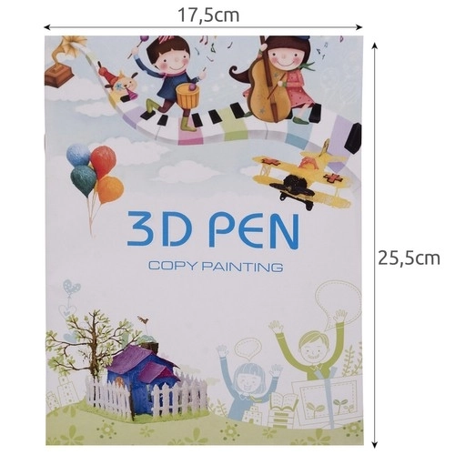 Sjabloonboek voor 3D-pen Maaleo 22734