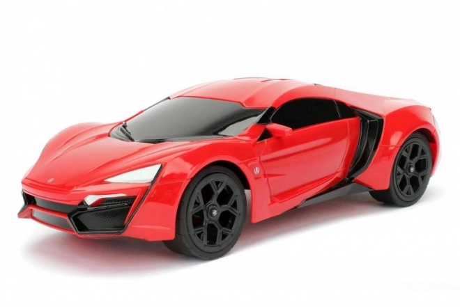 Snel en Vurig op afstand bestuurbare auto Lykan Hypersport