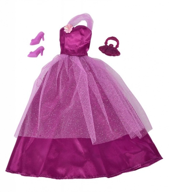 Elegantes Kleid für die Puppe Steffi