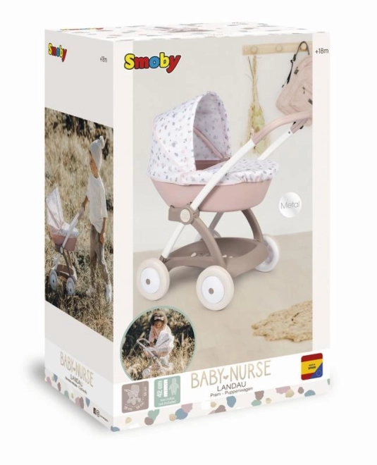 Diepe kinderwagen voor poppen Baby Nurse